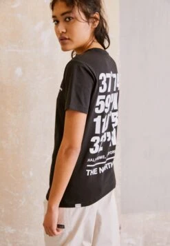 The North Face Coordinates Tee - Print T-Shirt - Black
