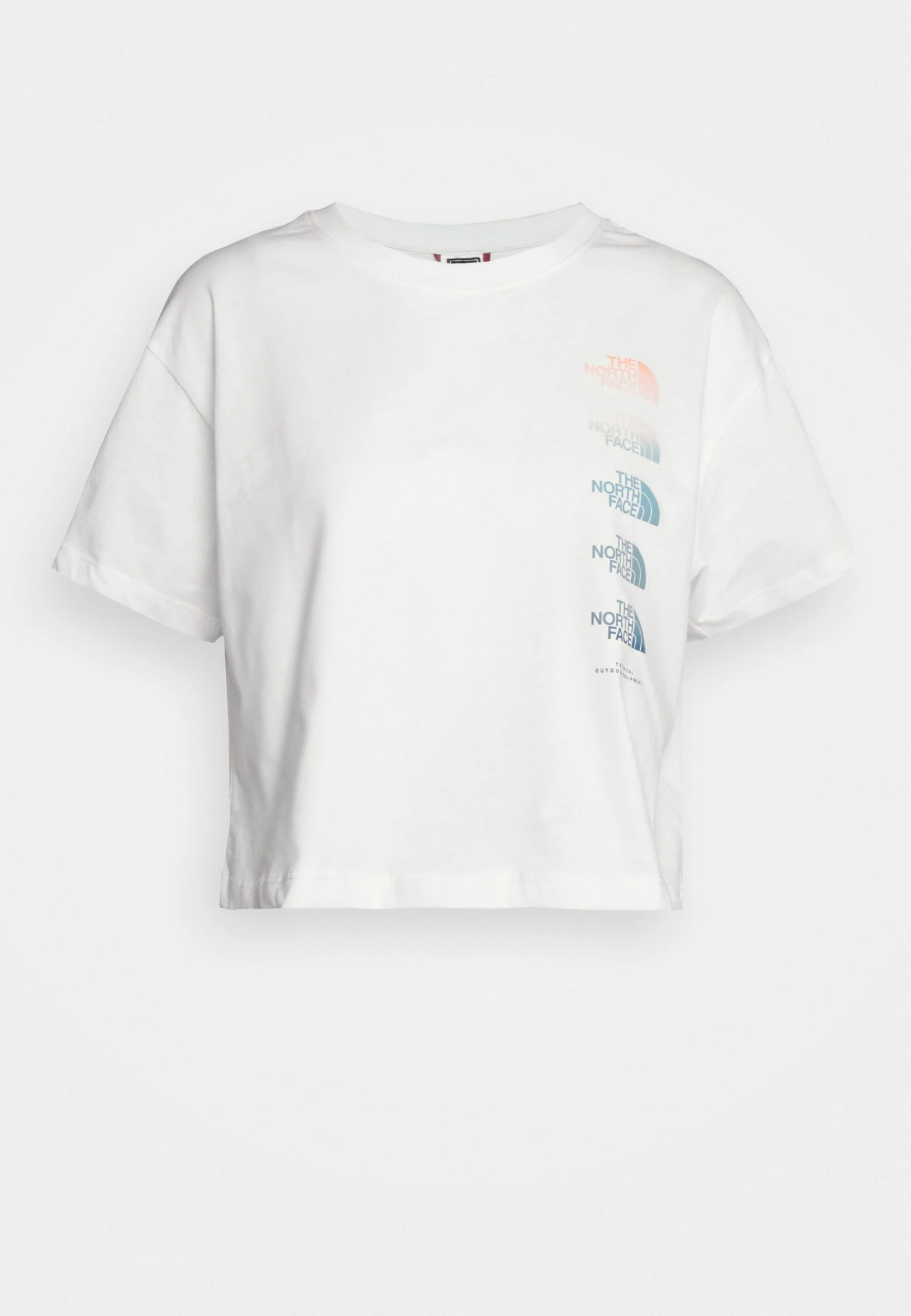 The North Face Graphic Crop Tee - Print T-Shirt - Gardenia White 9 The North Face Graphic Crop Tee - Print T-Shirt - Gardenia White - Image 7