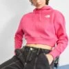 The North Face Trend Crop Hoodie - Hoodie - Pink Glo