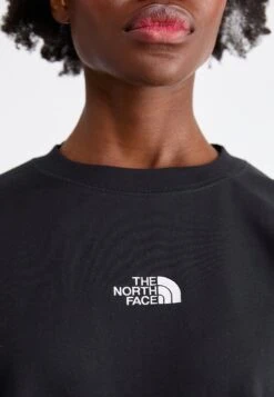 The North Face ESSENTIAL OVERSIZE CREW - Sweatshirt - Black -The North Face 057671f240b04fc7b1513a8276ea7cf3