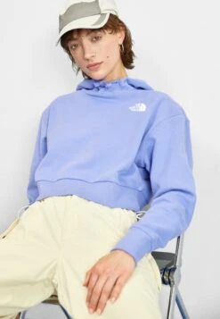 The North Face Trend Crop Hoodie - Hoodie - Deep Periwinkle