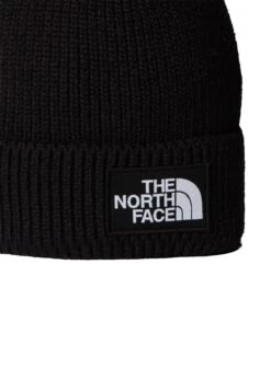 The North Face LOGO BOX CUFFED BEANIE UNISEX - Beanie - Tnf Black -The North Face 05e6bbef3d92432696cd3c257f2d6ffa