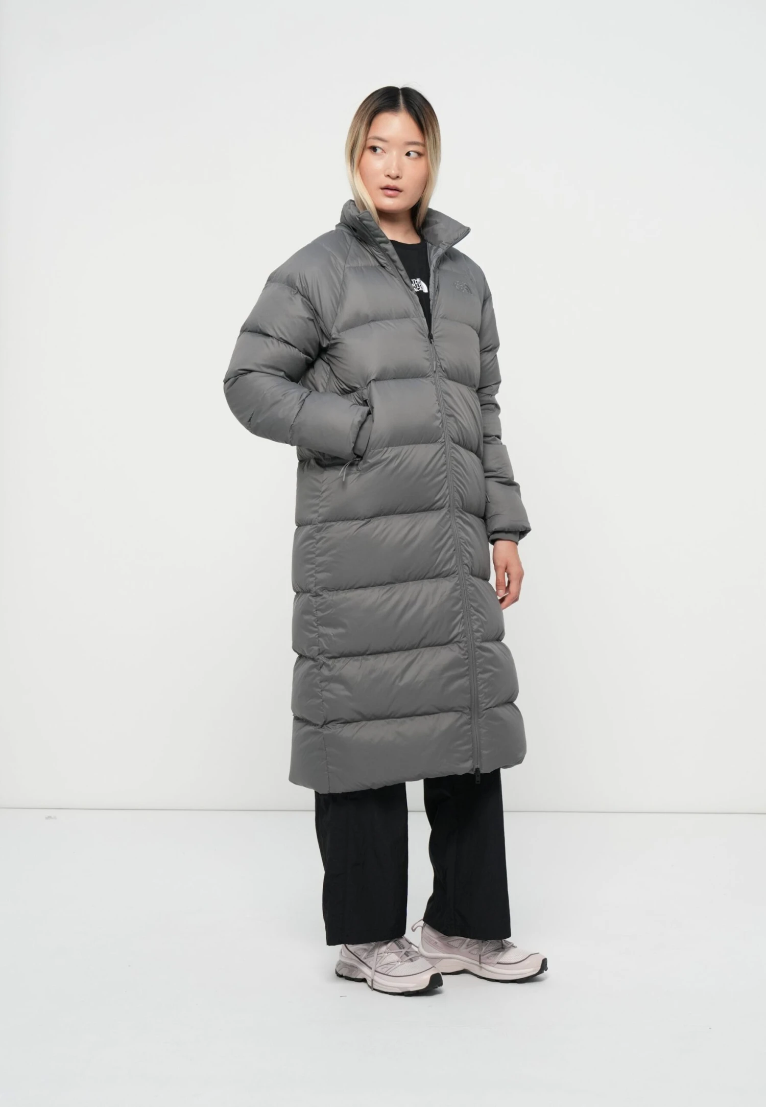 The North Face W HYDRENALITE CITY LONG DOWN HOODED PARK - Down Coat - Smoked Pearl 6 The North Face W HYDRENALITE CITY LONG DOWN HOODED PARK - Down Coat - Smoked Pearl - Image 4