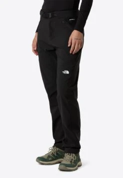 The North Face W DIABLO REGULAR STRAIGHT PANTS - Outdoor Trousers - Tnf Black