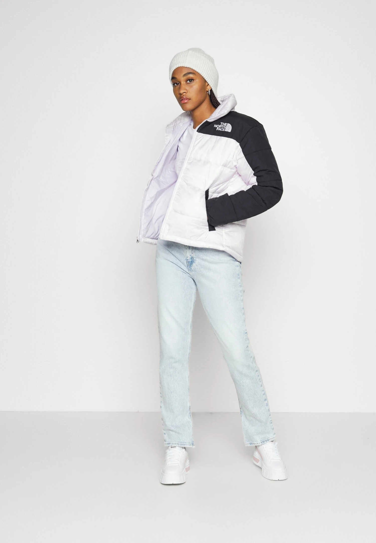 The North Face Insulated Jacket - Winter Jacket - Lavender Fog Mountain Splatter 7 The North Face Insulated Jacket - Winter Jacket - Lavender Fog Mountain Splatter - Image 5