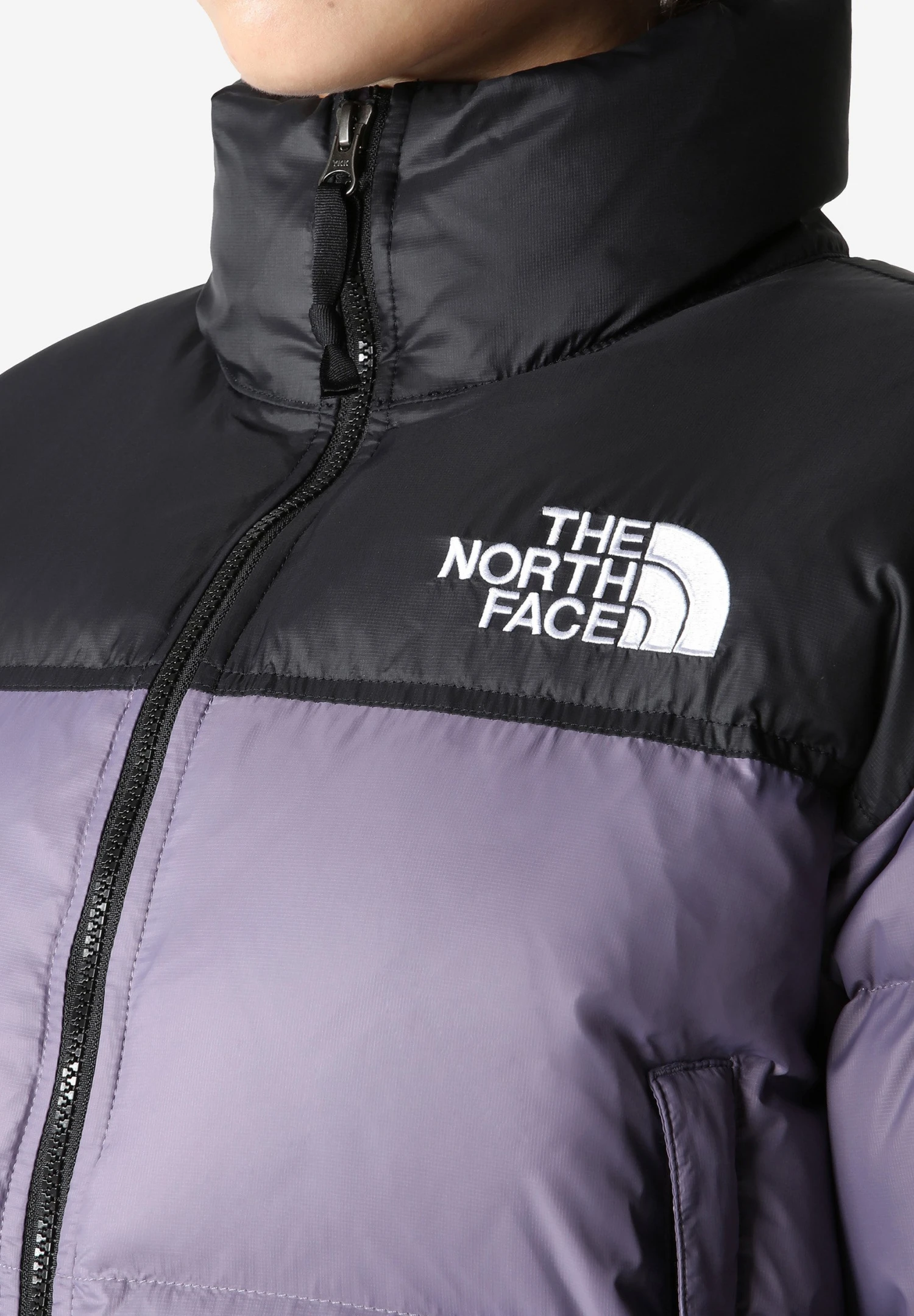 The North Face Nuptse Short Jacket - Down Jacket - Lunar Slate 7 The North Face Nuptse Short Jacket - Down Jacket - Lunar Slate - Image 5