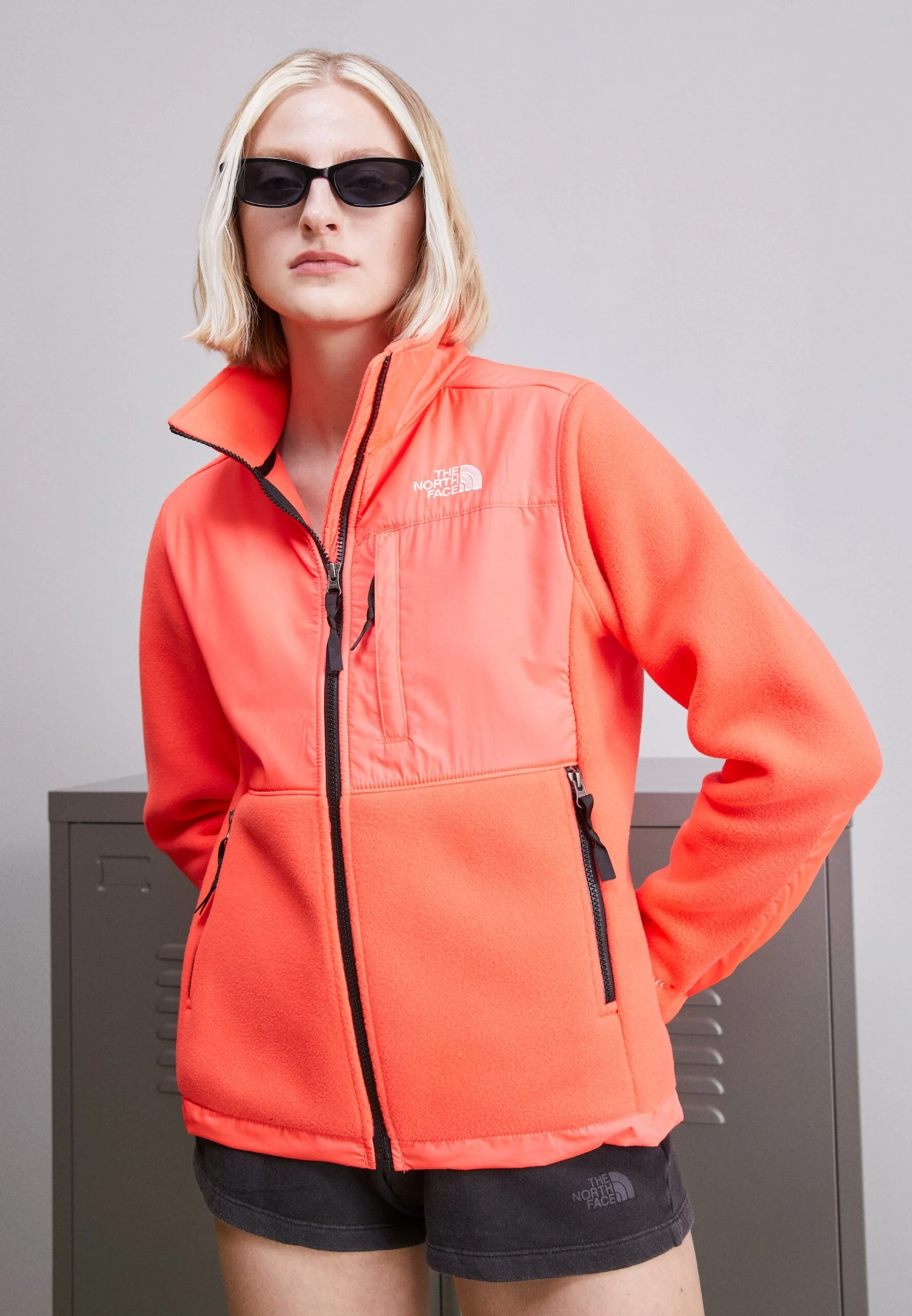 The North Face Denali Jacket - Fleece Jacket - Brilliant Coral 3 The North Face Denali Jacket - Fleece Jacket - Brilliant Coral
