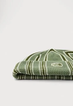 The North Face URBAN EXPLORE UNISEX - Beanie - Bark Mist/woodland Green/white Dune -The North Face 1017f9d255414738bdf04eff6a8e87b0