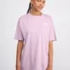 The North Face ESSENTIAL OVERSIZE T SHIRT - Print T-shirt - Ashen Purple