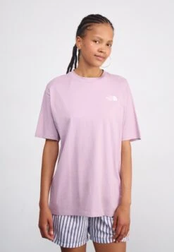 The North Face ESSENTIAL OVERSIZE T SHIRT - Print T-shirt - Ashen Purple