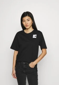 The North Face Relaxed Fine Tee - Print T-Shirt - Black