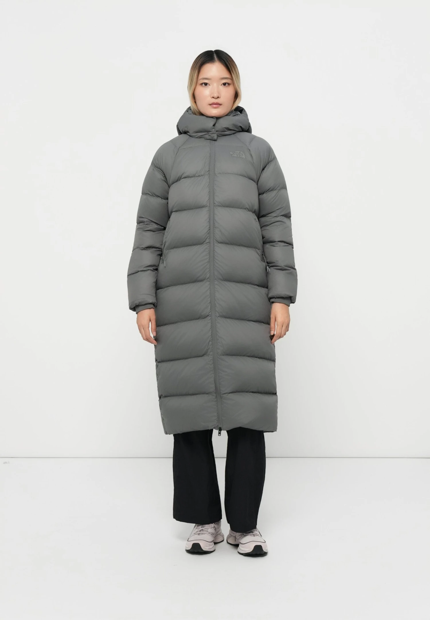 The North Face W HYDRENALITE CITY LONG DOWN HOODED PARK - Down Coat - Smoked Pearl 3 The North Face W HYDRENALITE CITY LONG DOWN HOODED PARK - Down Coat - Smoked Pearl