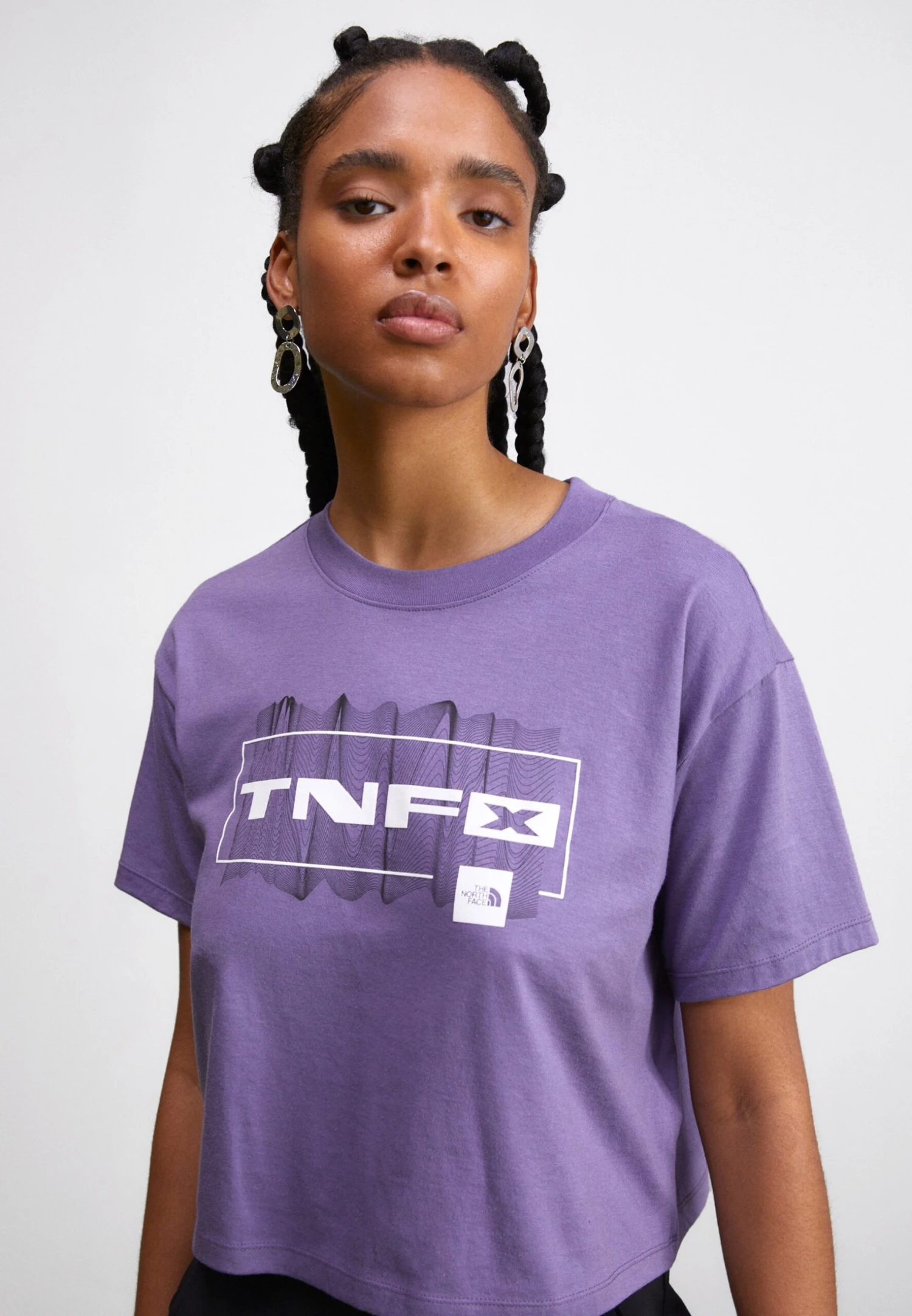 The North Face Coordinates Tee - Print T-Shirt - Lunar Slate/Black 3 The North Face Coordinates Tee - Print T-Shirt - Lunar Slate/Black