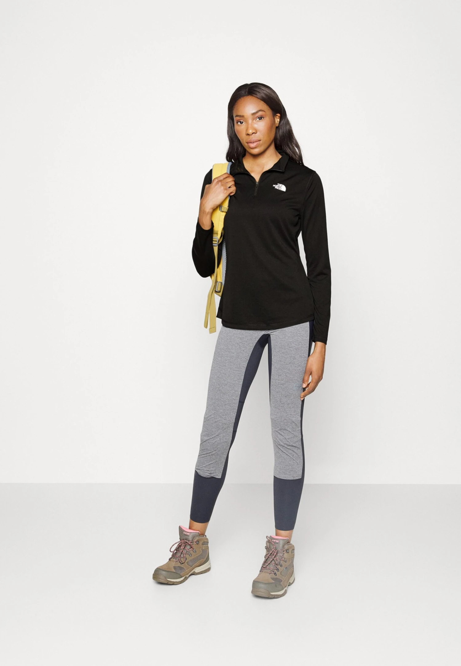 The North Face Flex 1/4 Zip - Long Sleeved Top - Black 4 The North Face Flex 1/4 Zip - Long Sleeved Top - Black - Image 2