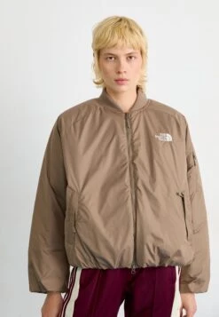 The North Face BALOON BOMBER - Bomber Jacket - Mocha Brown