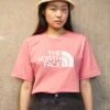 The North Face Easy Tee - Print T-Shirt - Cosmo Pink