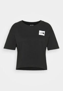 The North Face Cropped Fine Tee - Print T-Shirt - Black 11 The North Face Cropped Fine Tee - Print T-Shirt - Black -The North Face 29fd296868484102852d2c39a63c1ab6