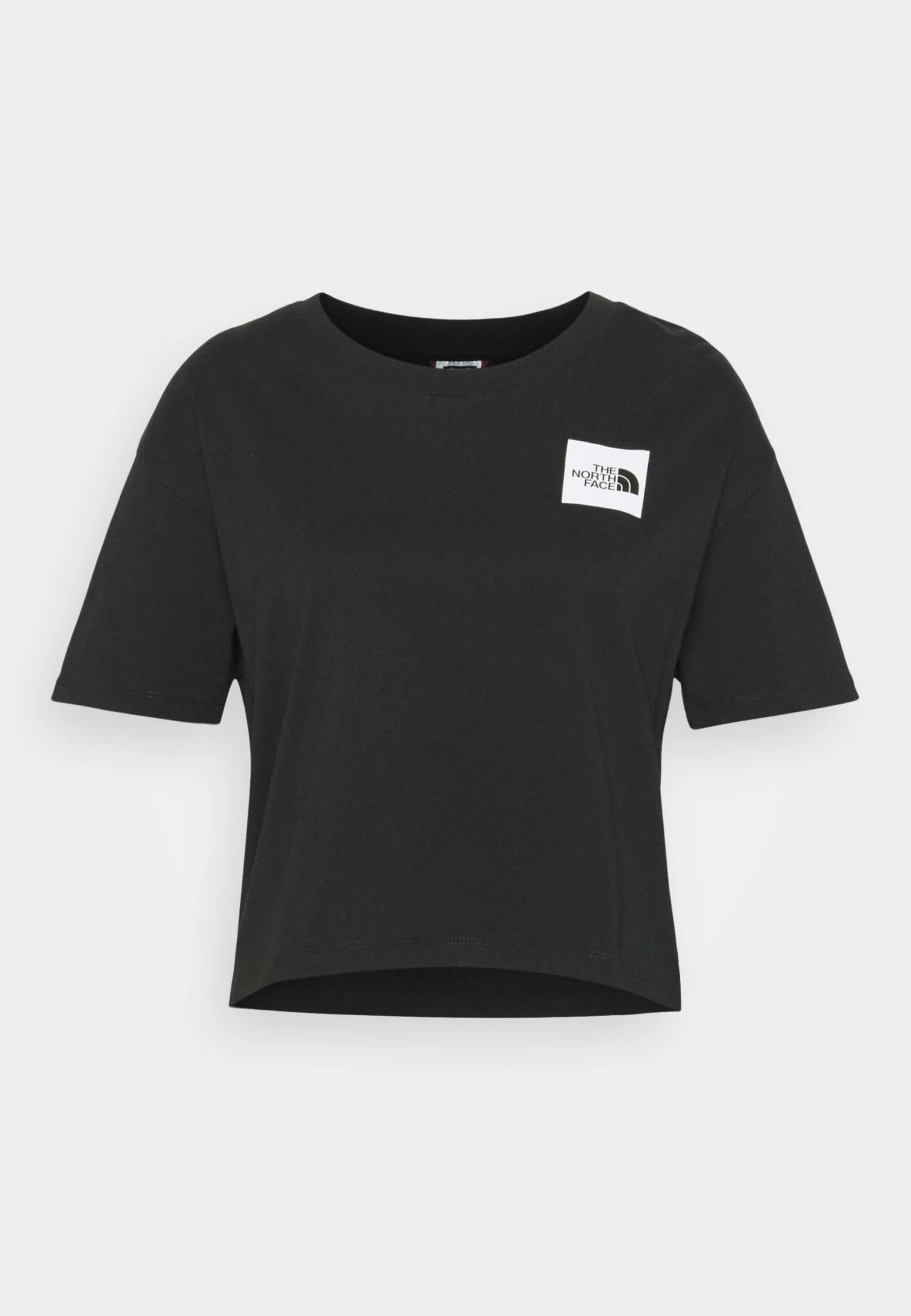 The North Face Cropped Fine Tee - Print T-Shirt - Black 6 The North Face Cropped Fine Tee - Print T-Shirt - Black - Image 4