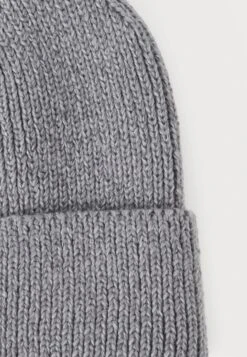 The North Face LOGO BOX CUFFED BEANIE UNISEX - Beanie - Medium Grey -The North Face 2aaace7a02e841a2a35741cbac07c81d