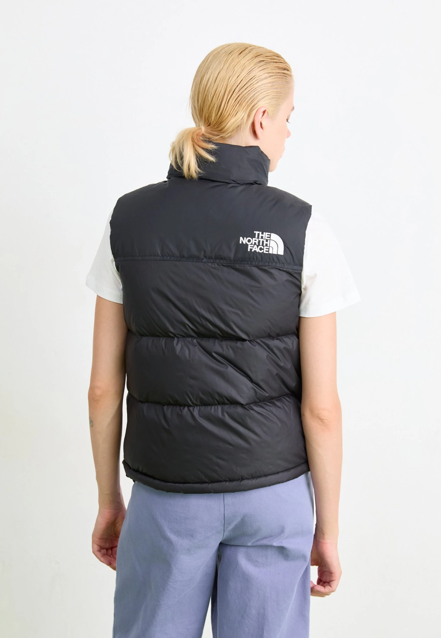 The North Face RETRO NUPTSE VEST - Waistcoat - Black/recycled Down 5 The North Face RETRO NUPTSE VEST - Waistcoat - Black/recycled Down - Image 3