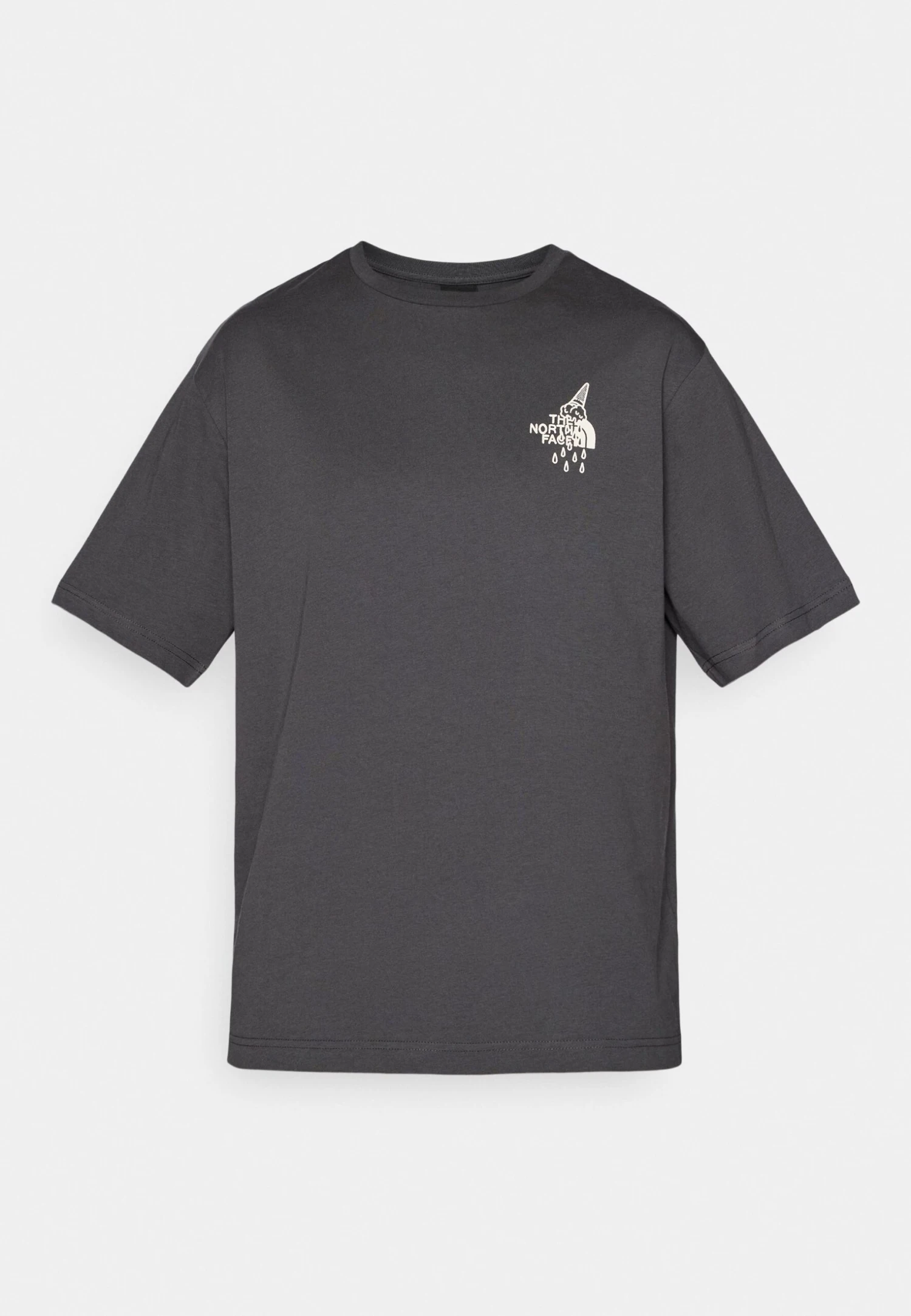 The North Face POWDER DAYS RELAXED TEE GRAPHIC UNISEX - Print T-shirt - Asphalt Grey 7 The North Face POWDER DAYS RELAXED TEE GRAPHIC UNISEX - Print T-shirt - Asphalt Grey - Image 5
