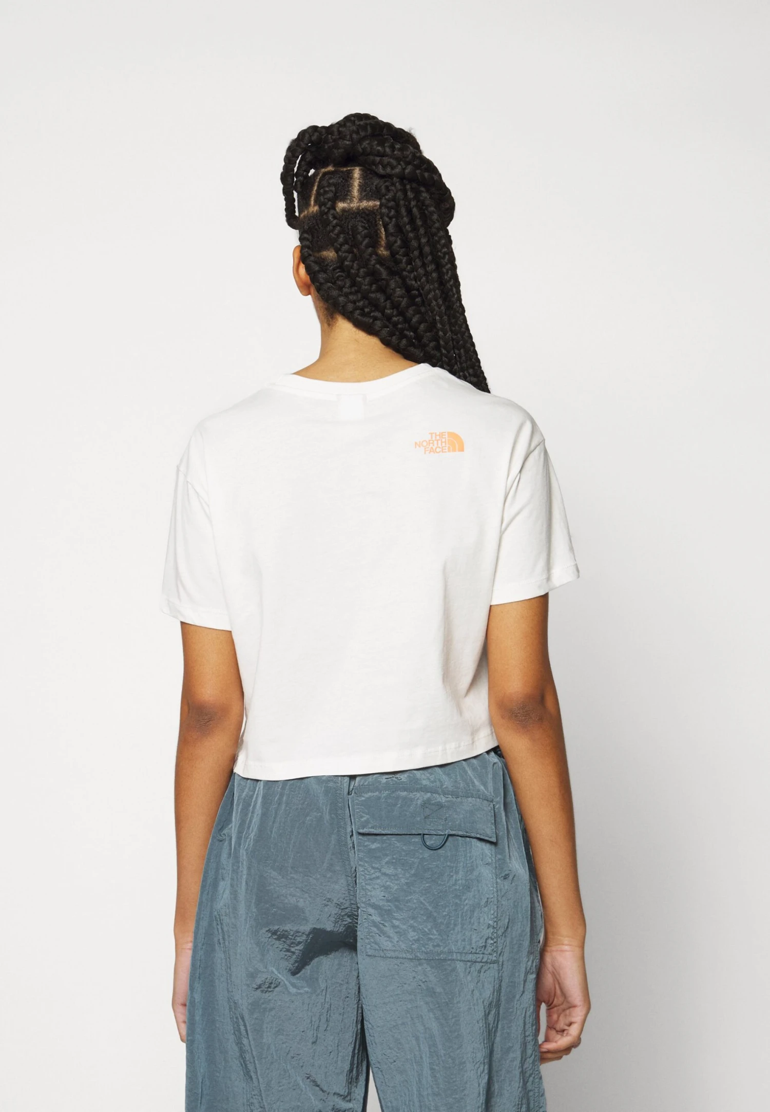 The North Face Graphic Crop Tee - Print T-Shirt - Gardenia White 6 The North Face Graphic Crop Tee - Print T-Shirt - Gardenia White - Image 4