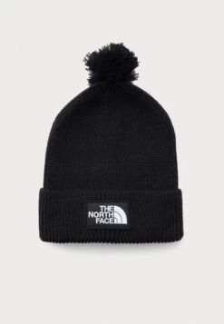 The North Face LOGO BOX POM BEANIE UNISEX - Beanie - White Dune -The North Face 33e9c261ef714c52a6945bd951229971 3