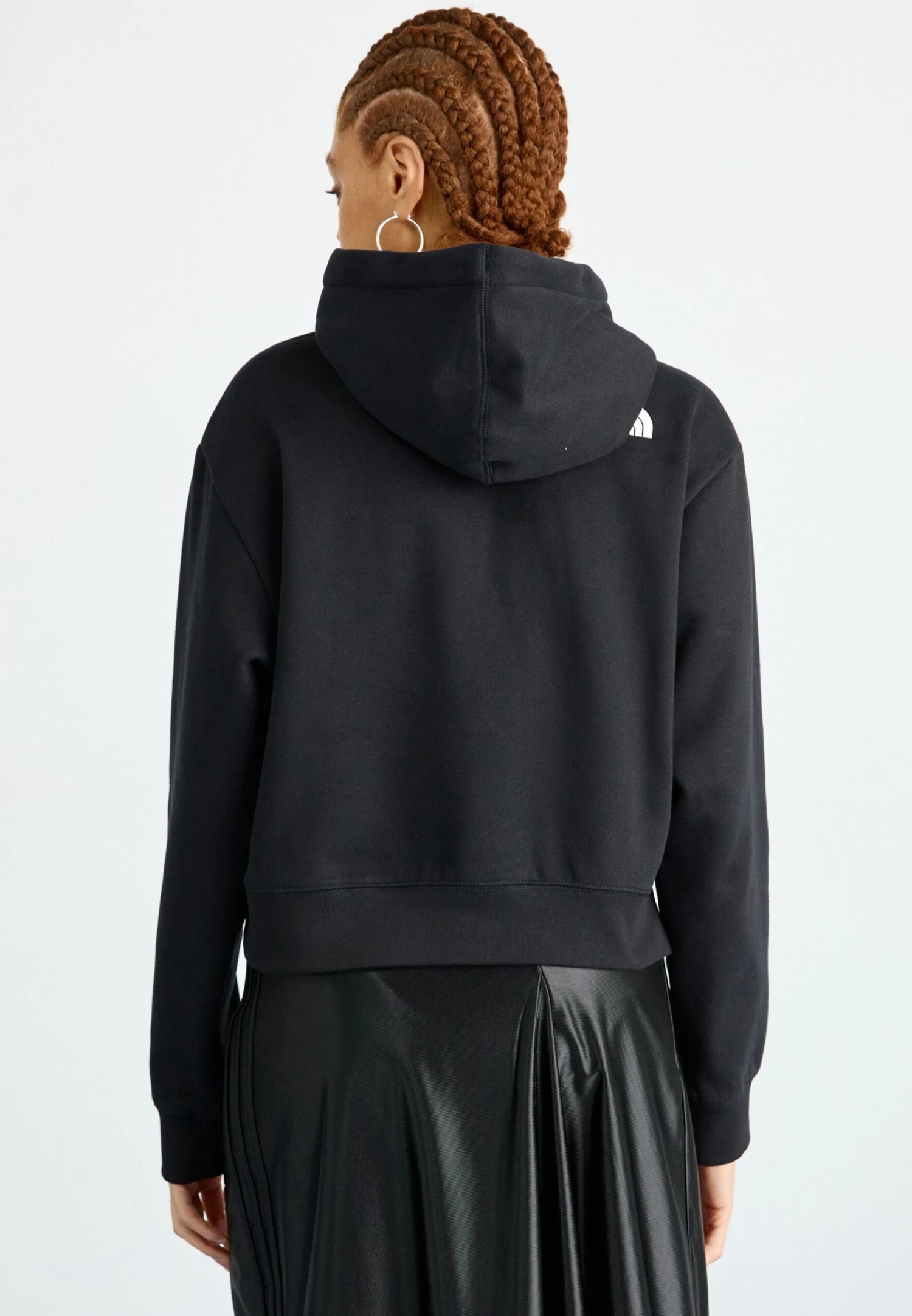 The North Face ESSENTIAL CROP HOODIE - Sweatshirt - Black 5 The North Face ESSENTIAL CROP HOODIE - Sweatshirt - Black - Image 3