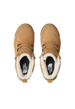 The North Face SIERRA MID LACE WP - Winter Boots - Almond Butter Tnf Black -The North Face 3513368d15d94ba9a2c86758059c85b5