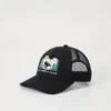 The North Face EMBROIDERED MUDDER TRUCKER UNISEX - Cap - Black/bear Graphic -The North Face 36274b71810347fe9de6e90ea6dbdada