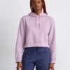 The North Face ESSENTIAL CROP HOODIE - Sweatshirt - Ashen Purple -The North Face 3666e512eeb4406cbef243c3682a4fc8