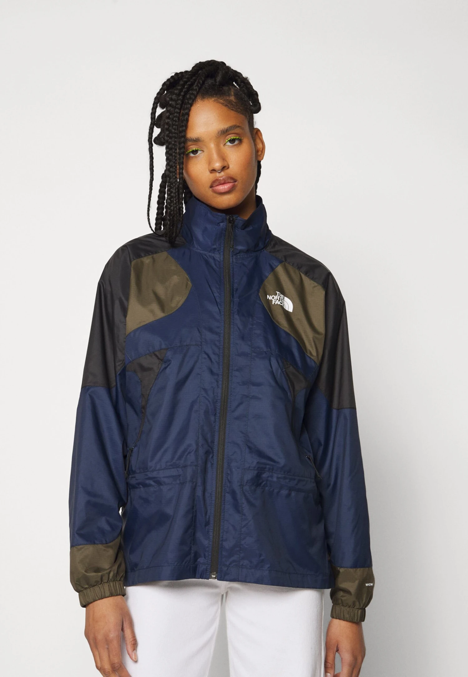 The North Face Jacket - Windbreaker - New Taupe Green/Summit Navy 5 The North Face Jacket - Windbreaker - New Taupe Green/Summit Navy - Image 3