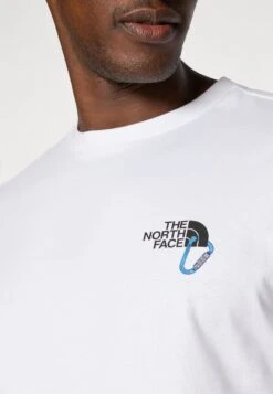 The North Face EXPLORE CARABINER RELAXED TEE UNISEX - Print T-shirt - White -The North Face 3b813d21b1b84a1ea5005f4c0a5b3f70