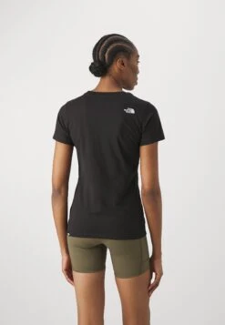 The North Face W SS SD SLIM TEE - Basic T-shirt - Black -The North Face 44ae64f0b1d94c75ac977d003d53acf1