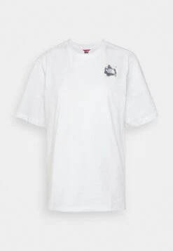 The North Face Relaxed Fine Tee - Print T-Shirt - White/Summit Navy -The North Face 4699fec43c6249759358e6aea10d1ab8