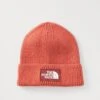 The North Face LOGO BOX CUFFED BEANIE UNISEX - Beanie - Mars Dust-sumac -The North Face 489bf923c22a44e4b3842edfb2fc970c 4