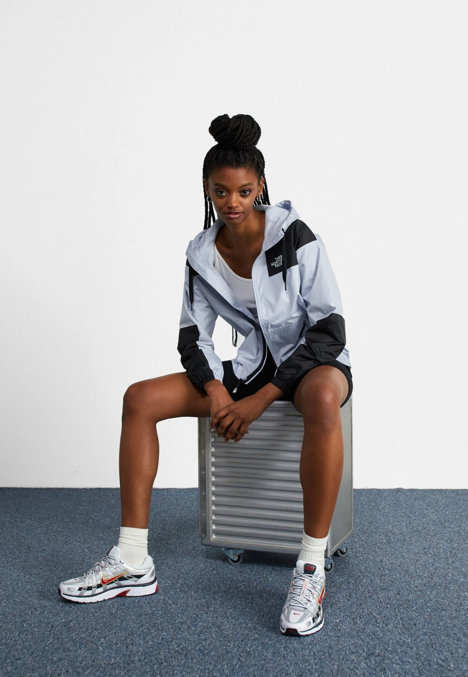 The North Face Sheru Jacket - Summer Jacket - Dusty Periwinkle/Black 4 The North Face Sheru Jacket - Summer Jacket - Dusty Periwinkle/Black - Image 2