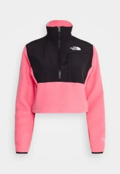 The North Face Denali Crop - Fleece Jumper - Cosmo Pink -The North Face 4cb47e47f91e440287159f6a3c4538c7