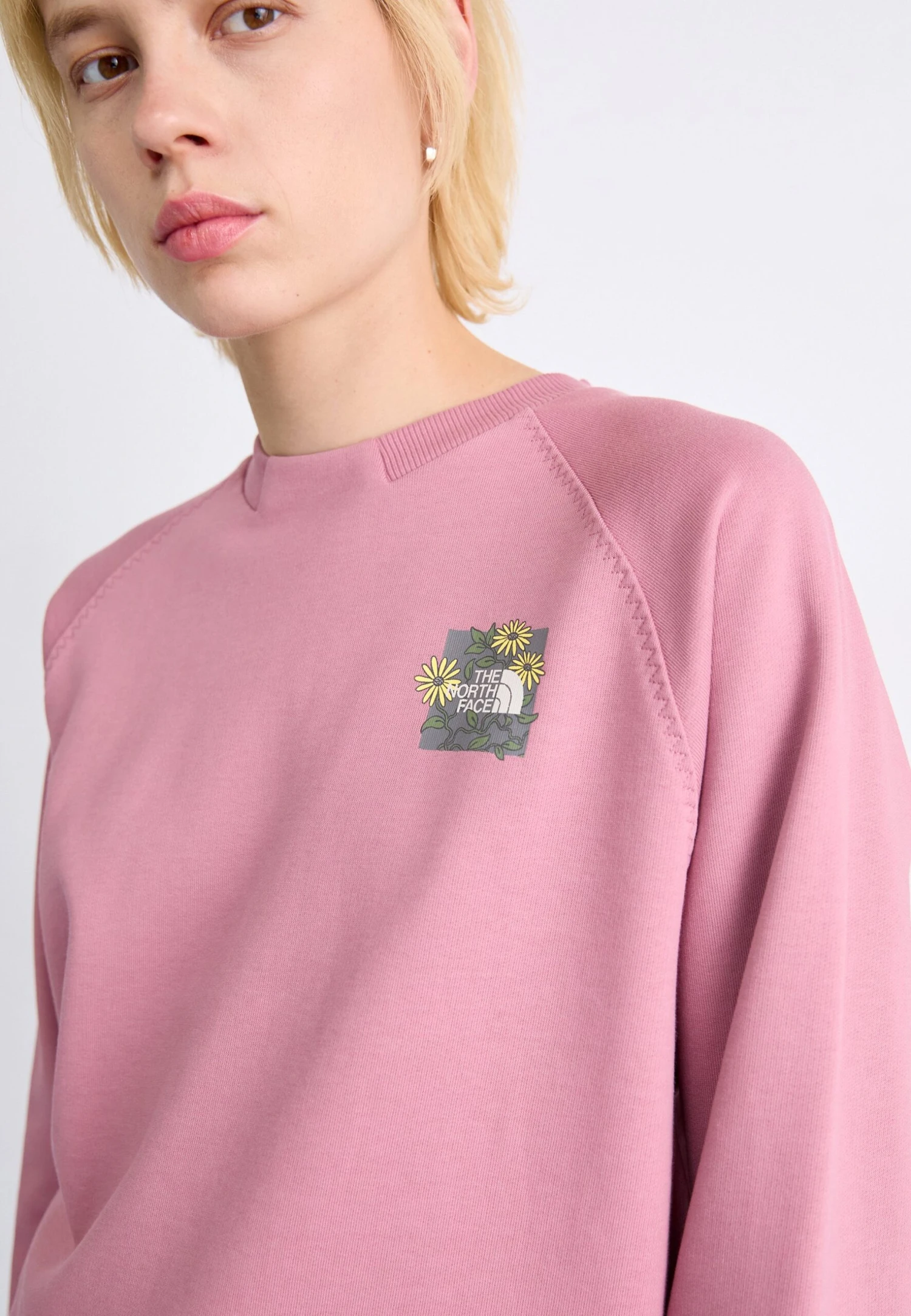 The North Face CONNECT RELAXED CREW GRAPHIC - Sweatshirt - Nostalgia Rose 8 The North Face CONNECT RELAXED CREW GRAPHIC - Sweatshirt - Nostalgia Rose - Image 6