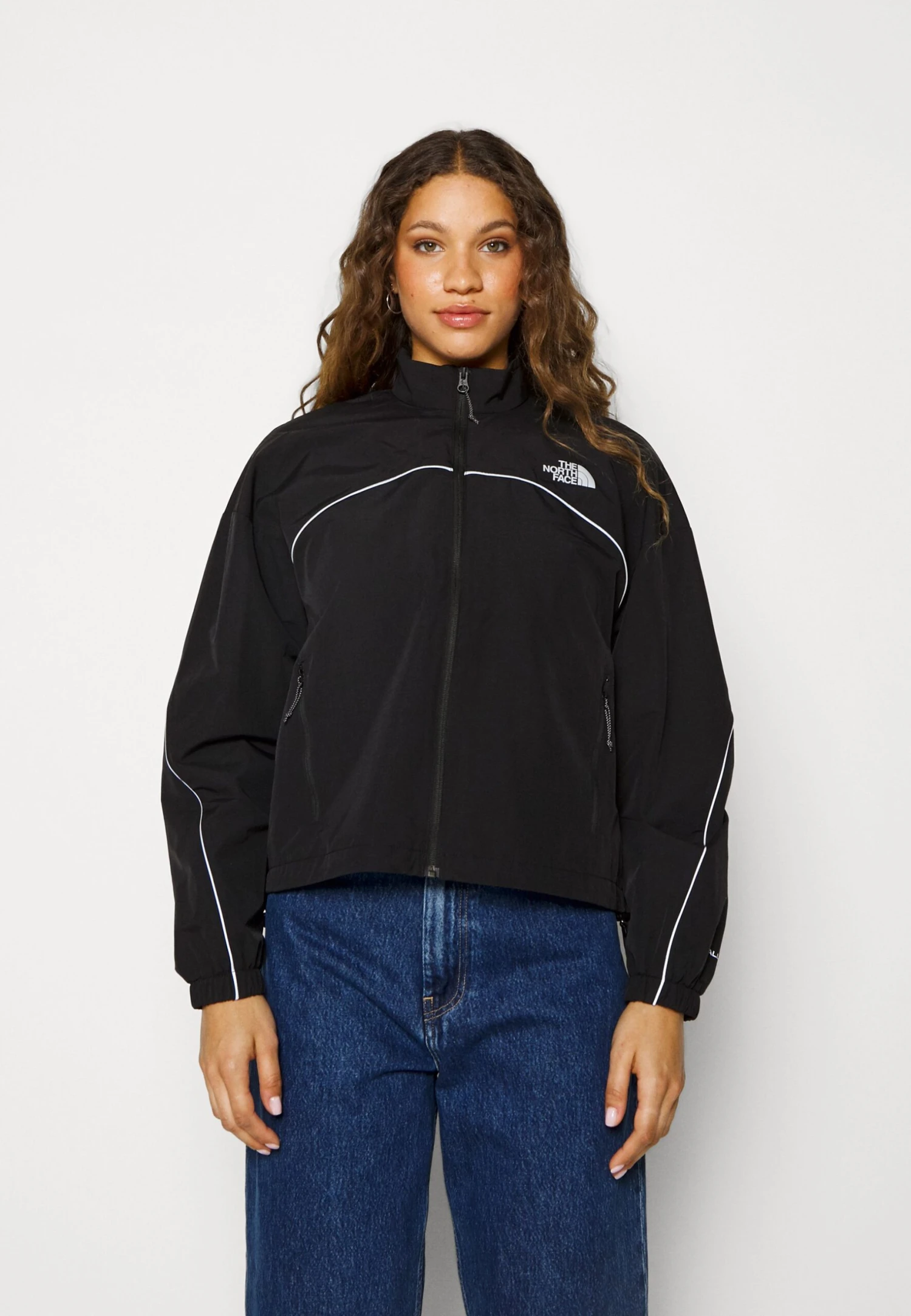 The North Face Piping Jacket - Windbreaker - Black 5 The North Face Piping Jacket - Windbreaker - Black - Image 3