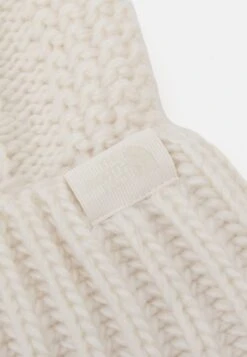 The North Face MEGA BEANIE UNISEX - Beanie - White Dune -The North Face 55708b4202d94d339b73ac8d23ed4b27