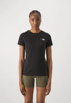 The North Face W SS SD SLIM TEE - Basic T-shirt - Black