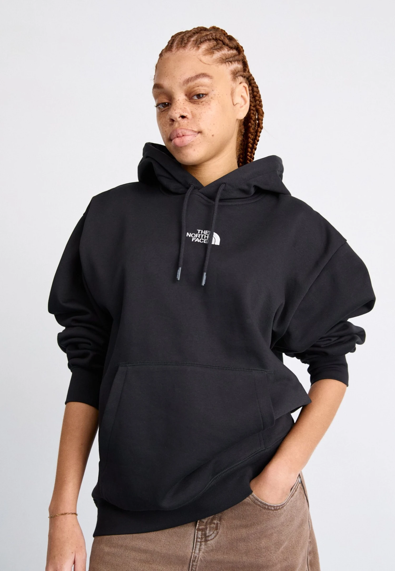 The North Face ESSENTIAL OVERSIZED HOODIE - Sweatshirt - Black 6 The North Face ESSENTIAL OVERSIZED HOODIE - Sweatshirt - Black - Image 4
