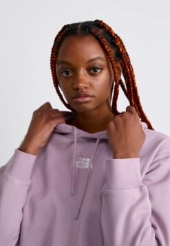 The North Face ESSENTIAL CROP HOODIE - Sweatshirt - Ashen Purple -The North Face 59549d580bfc436c9a7958abfcc2916c