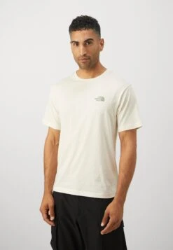 The North Face NSE SLOPES RELAXED TEE GRAPHIC UNISEX - Print T-shirt - White Dune -The North Face 5c64368e61d745a99974f1facf8b12a1