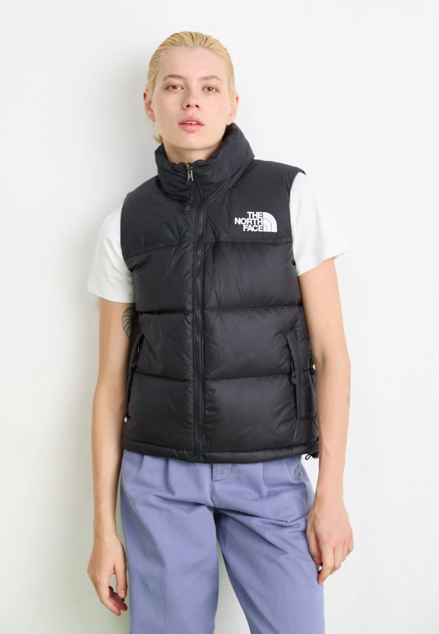 The North Face RETRO NUPTSE VEST - Waistcoat - Black/recycled Down 3 The North Face RETRO NUPTSE VEST - Waistcoat - Black/recycled Down