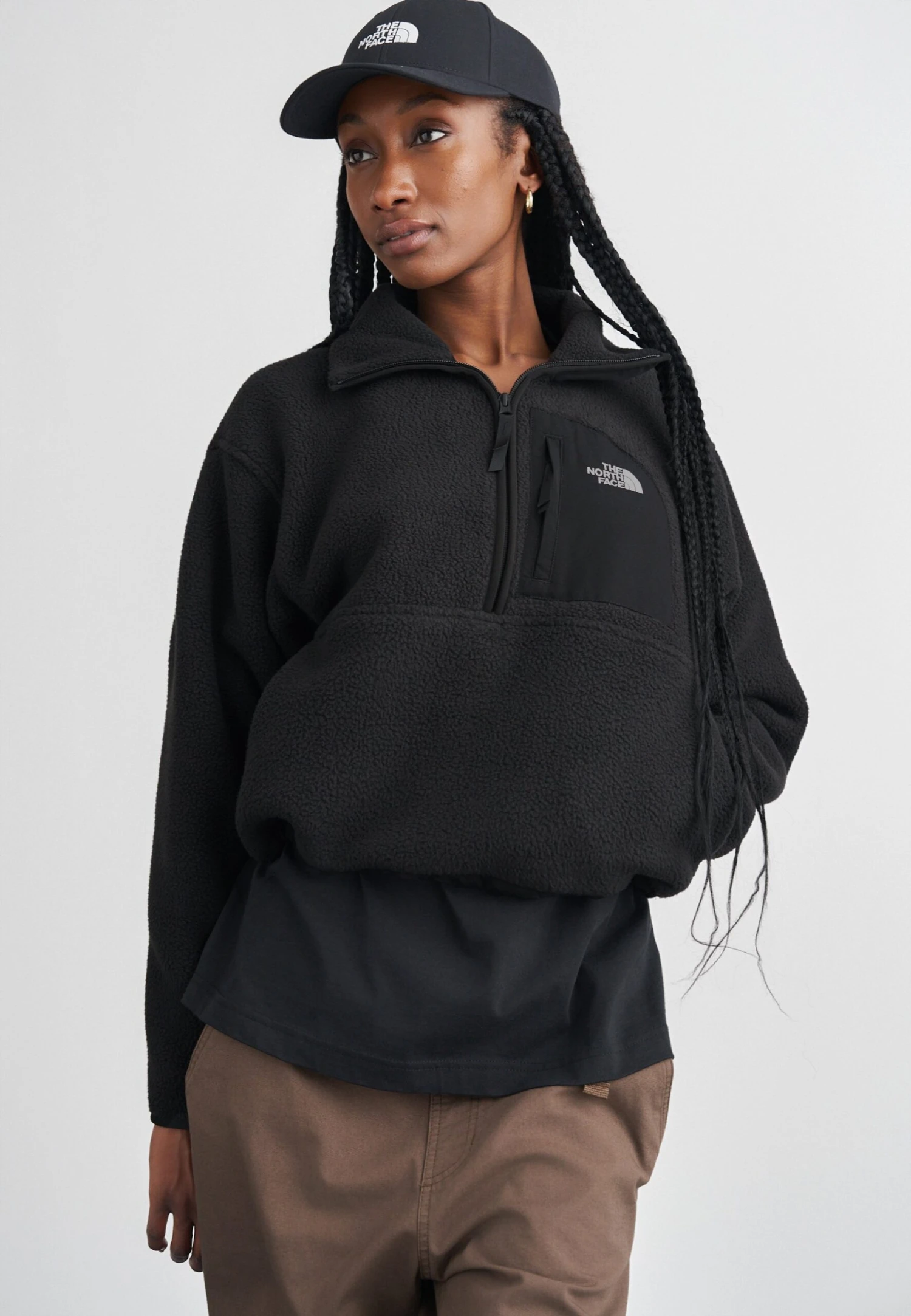 The North Face YUMIORI OFF PEAK ZIP - Fleece Jumper - Black 2 The North Face YUMIORI OFF PEAK ZIP - Fleece Jumper - Black