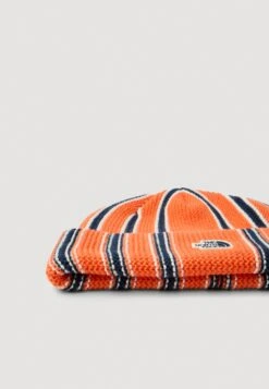 The North Face URBAN EXPLORE UNISEX - Beanie - Solar Flare/white Dune/summit Navy -The North Face 6552dce703e541b59665eef1c86e831f