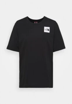 The North Face Relaxed Fine Tee - Print T-Shirt - Black -The North Face 6c1abb6e61134f2fae550e00702bc37c