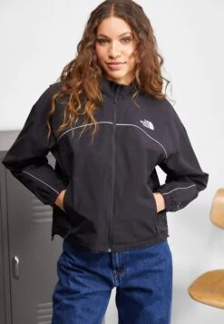 The North Face Piping Jacket - Windbreaker - Black